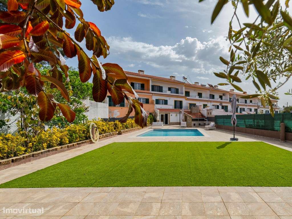 Moradia T4 com garagem, jardim, piscina e barbeque junto à Quinta d...-0