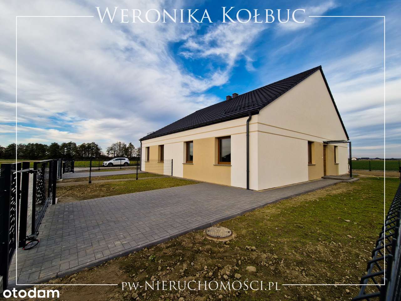 Domy parterowe pod Oleśnicą. Gotowe. Cisza i spokój.-0