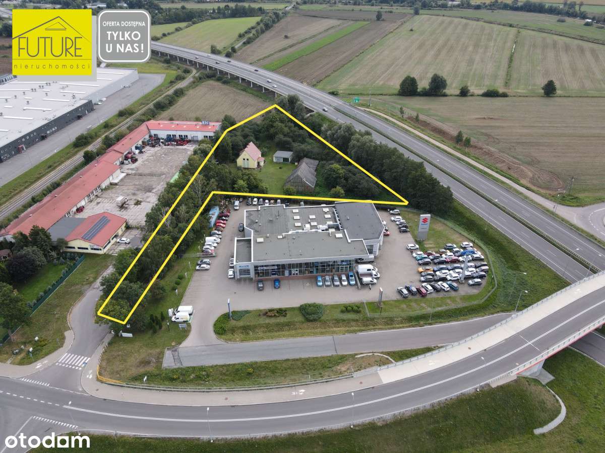 Działka przemysłowa przy s7 ul. Żuławska