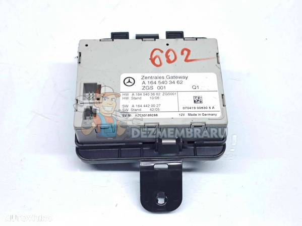 Modul unitate control ECU Mercedes Clasa ML (W164) [Fabr 2005-2012] A1645403462 - 1