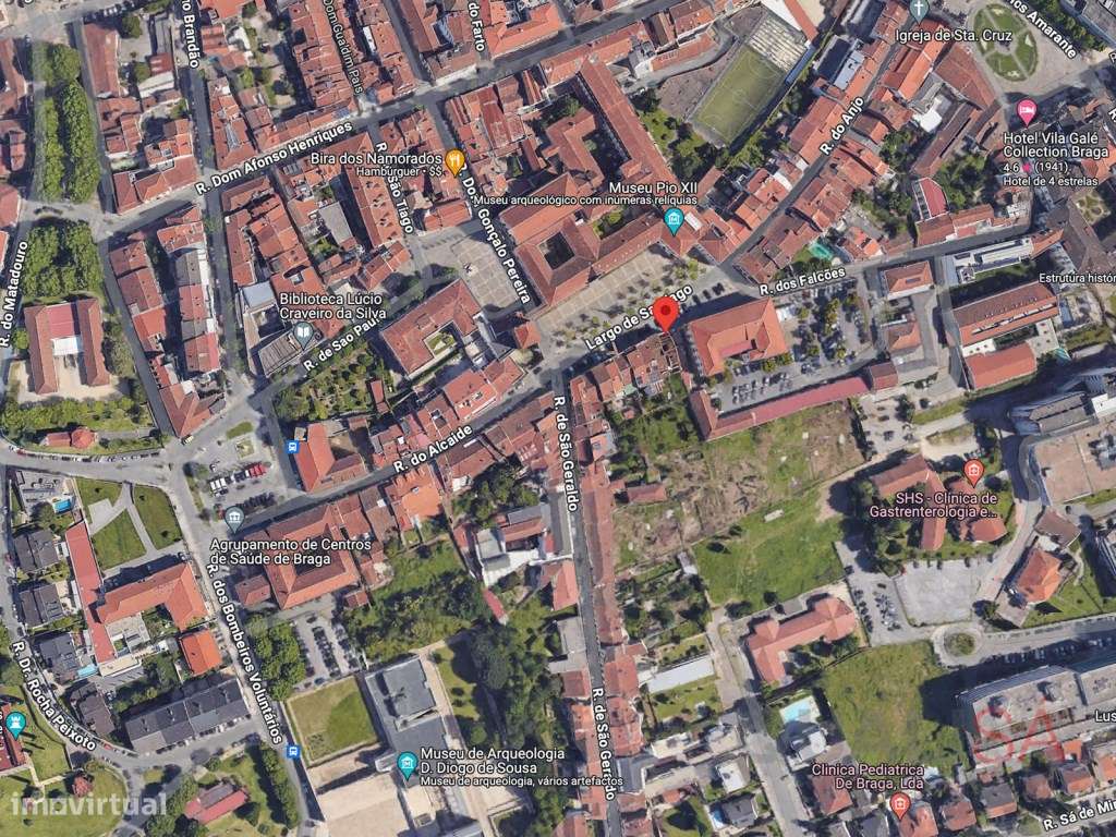 Apartamento T1 novo no centro histórico de Braga, no Largo Santiago...-16