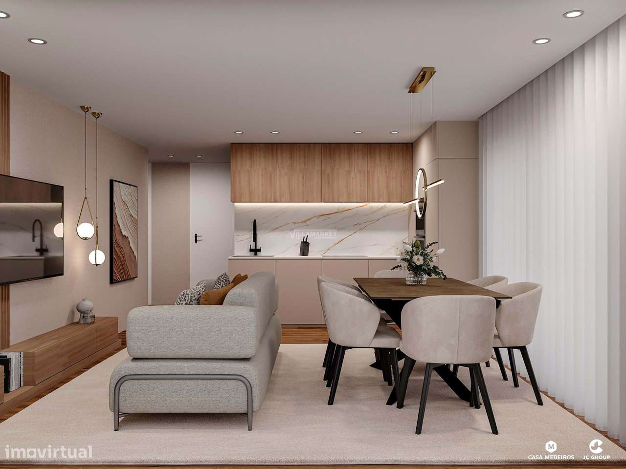 Apartamento T1 novo inserido num empreendimento situado em Armação de - Grande imagem: 2/33