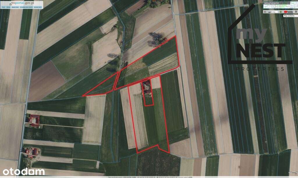 ŁĘCZYCA | Grunty Rolne | 6,82 ha | OKAZJA-2