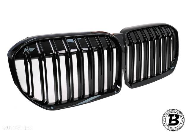 Grile Duble compatibile cu BMW Seria 7 G11 G12 Facelift M Design - 3