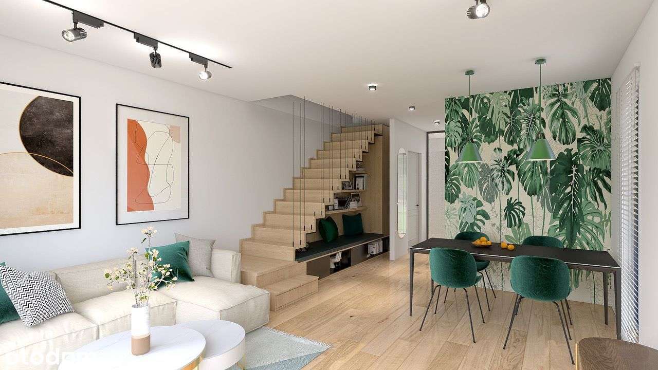 Dom bliźniak w kameralnej inwestycji na Bielanach-2