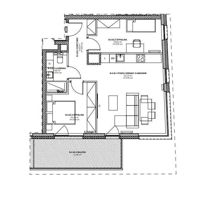 Szczecin, Centrum, 3 pok. z panoramą, słoneczne mieszkanie nad Odrą-5