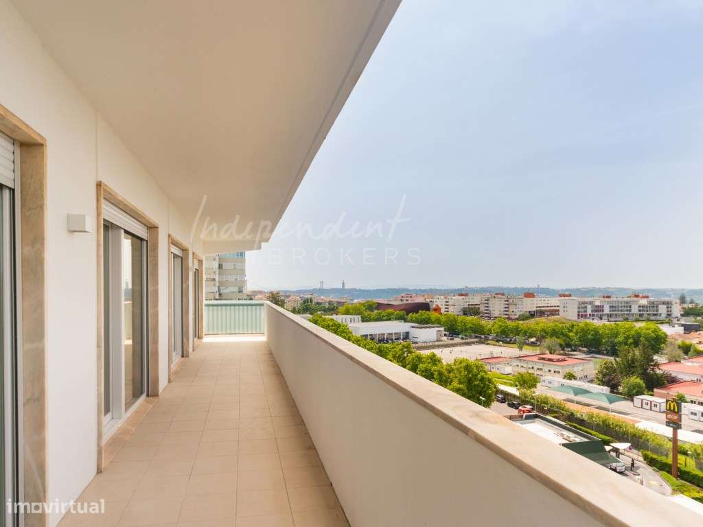 APARTAMENTO T4 TOTALMENTE REMODELADO NAS TORRES DO RESTELO, COM VIS...-34