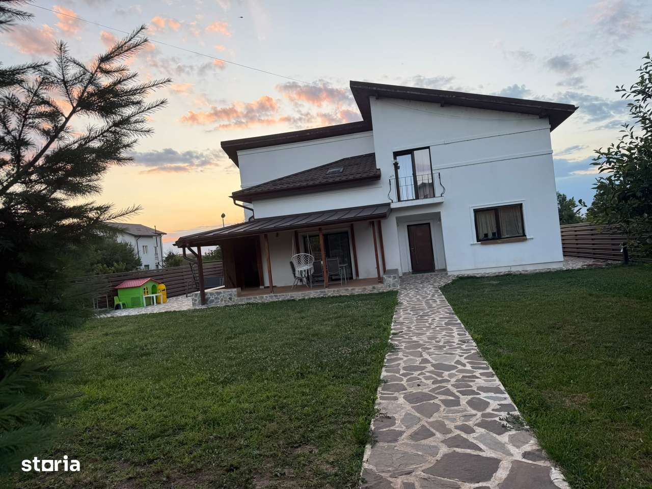 Casa individuala P+1 ,teren 600mp Cartier Allegria-0