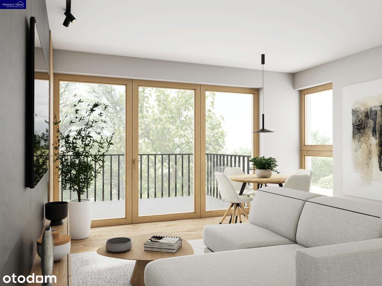 Tylko u nas,  Ostatni Apartament z widokiem na panoramę Beskidów - Pełny obrazek: 2/20