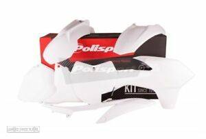 kit plasticos polisport branco ktm sx 125 / 250 / 450 - 1