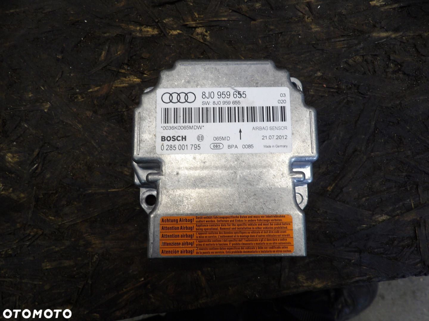 SENSOR AIRBAG 8J0959655 - 1