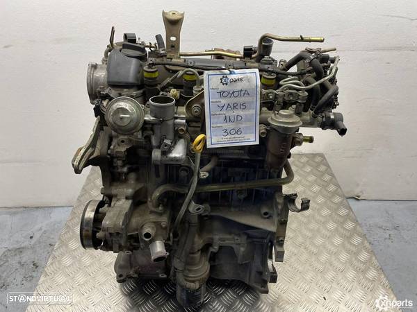 Motor Usado TOYOTA YARIS VERSO (_P2_) 1.4 D-4D REF. 1ND 75CV - 2