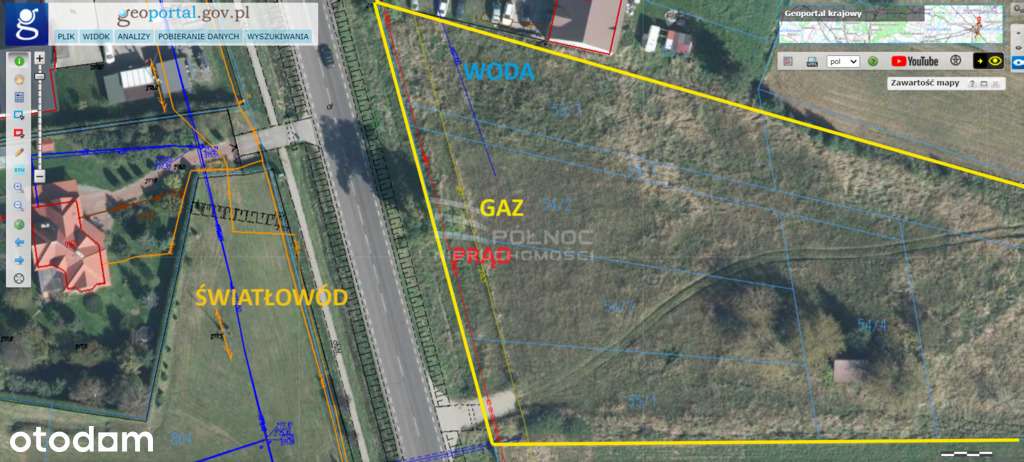 Działka komercyjna przy krajowej 17 i S17 - Pełny obrazek: 5/10