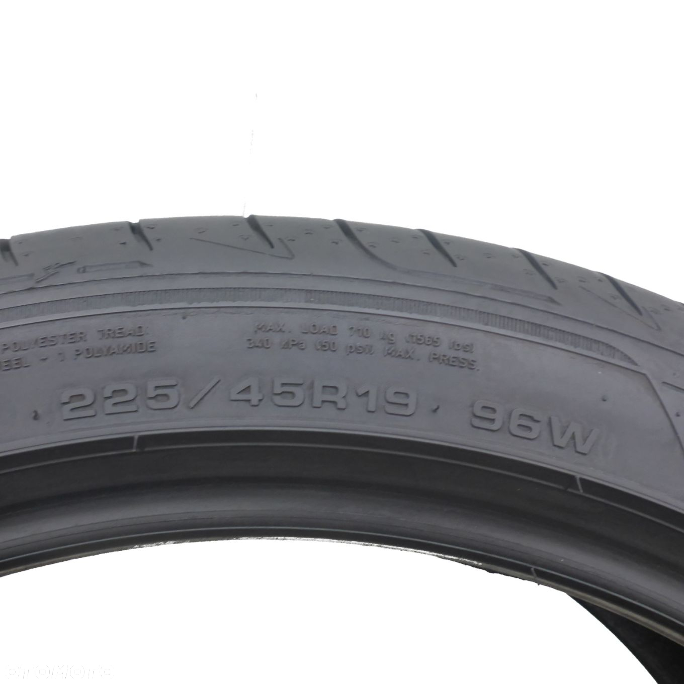 2 x GOODYEAR 225/45 R19 96W XL Eagle F1 Asymmetric 3 RSC Lato 6-6.5mm - 8