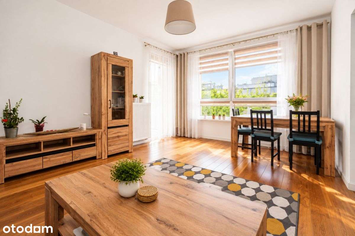 2pk | Widok na Zieleń |  Widna Kuchnia | Balkon 6m-13
