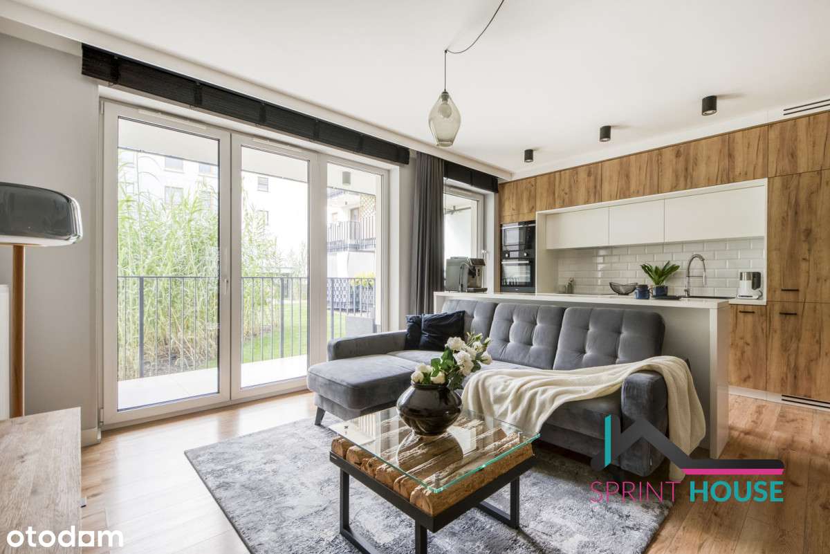 Pięknie urządzone 3 pokoje, balkon, garaż i boks-0