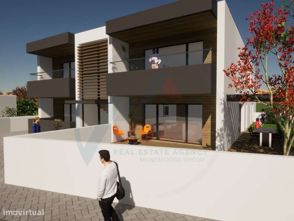 Apartamento T3 em construção, com jardim privado - Grande imagem: 3/17