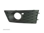 Grila bara Seat Leon (1p1) Model Fr / Cupra 09.2009-12.2012, Fata stanga/dreapta, Cu gaura proiector, 1P0853665P9B9 - 1