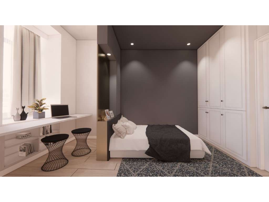 Apartamento T2 com Terraço no Coração de Lisboa - Grande imagem: 3/17