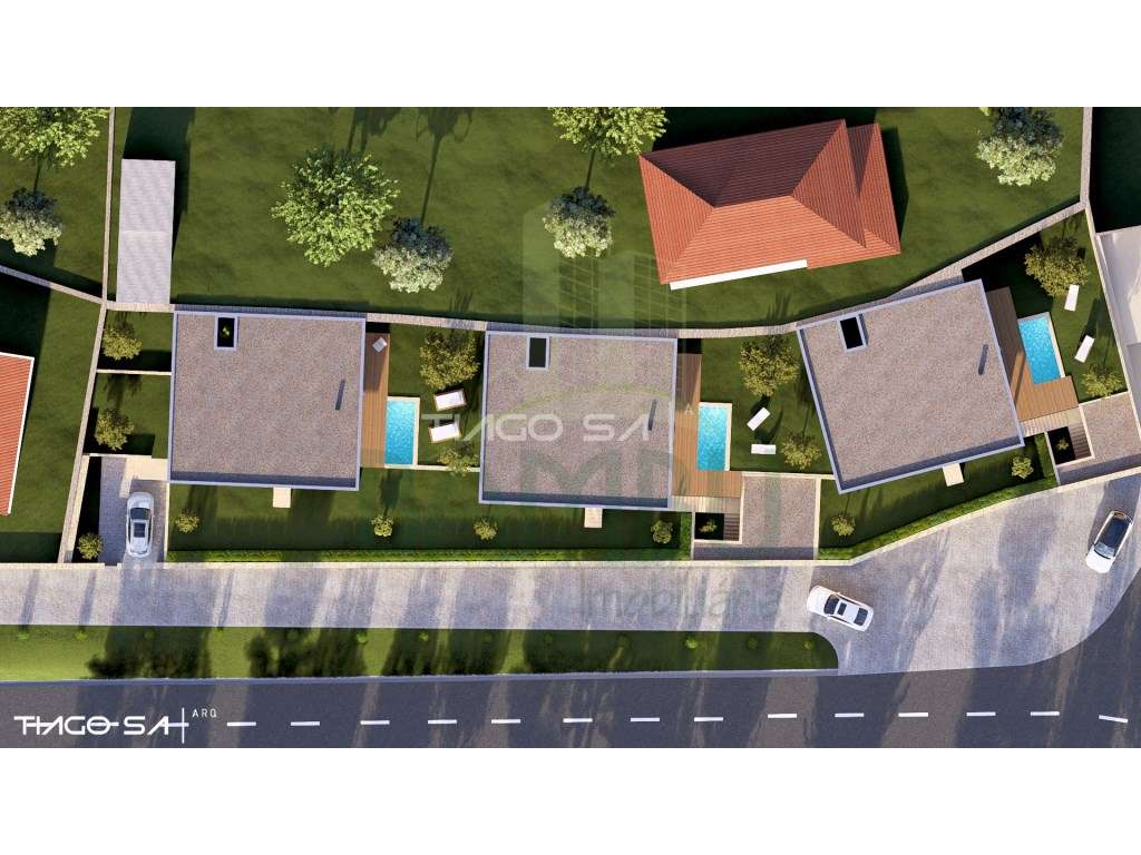 Venade: Moradia T3 térrea, com piscina, em construção - Grande imagem: 5/14