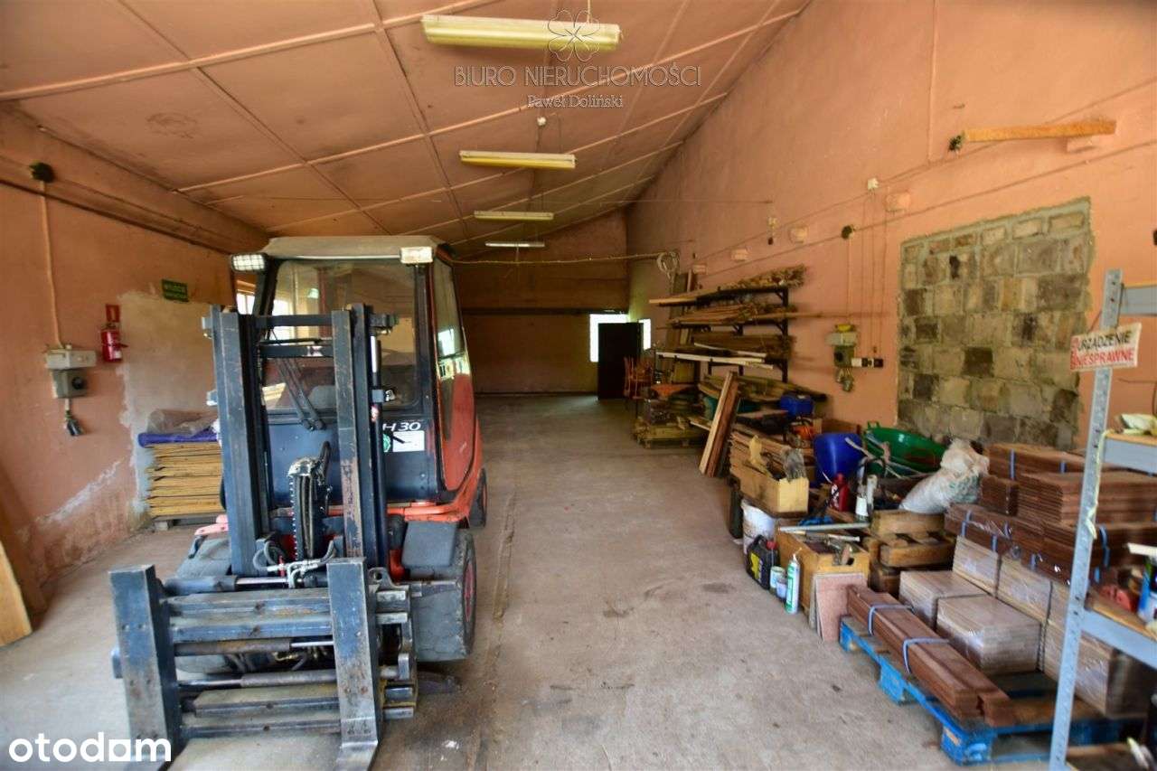 Dom z halą i ogrodem na sprzedaż w Hajnówce-17