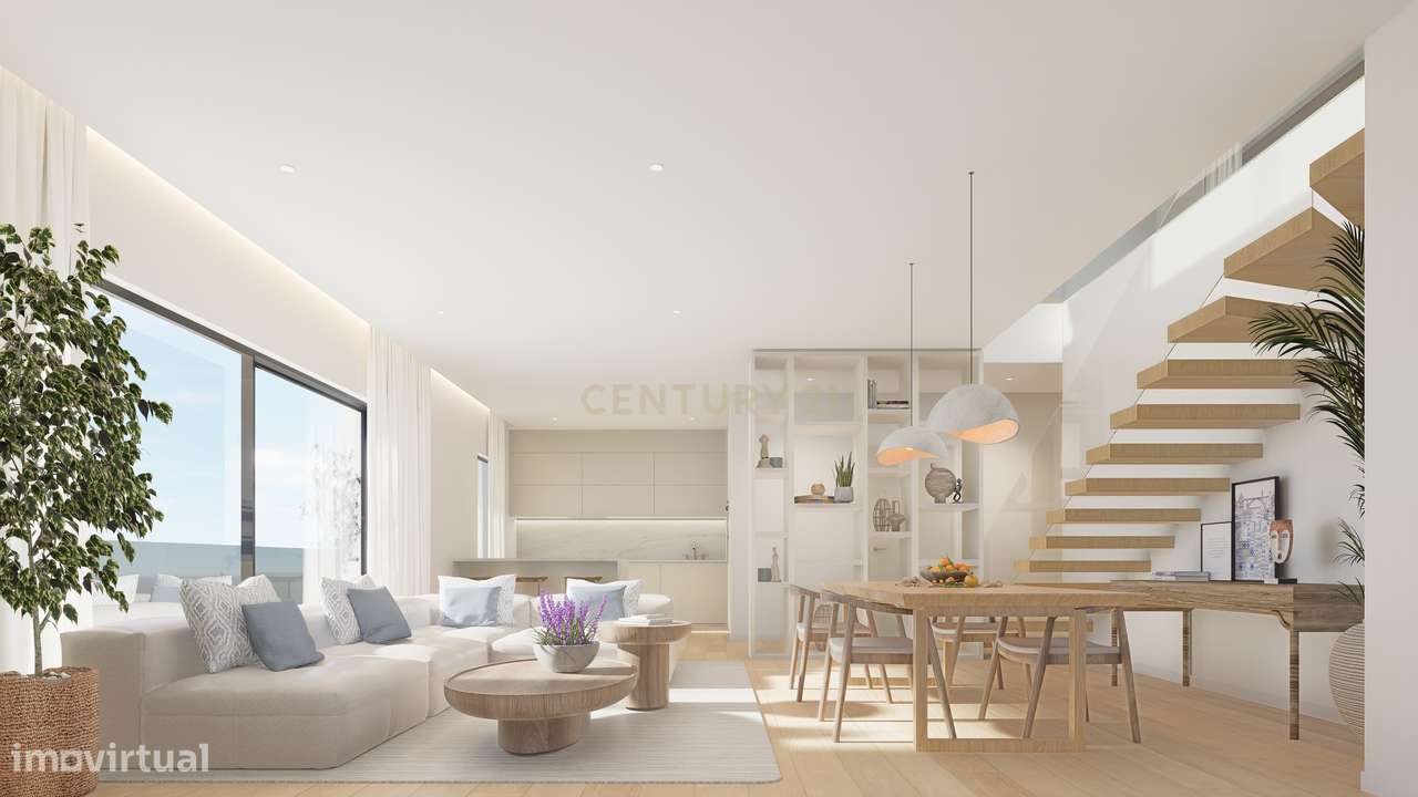 Excelente Apartamento T3 Duplex com amplo terraço-8