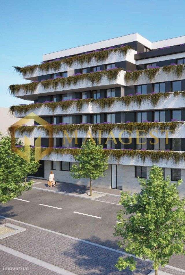 T2 no Empreendimento Central Park em Matosinhos - Grande imagem: 4/12