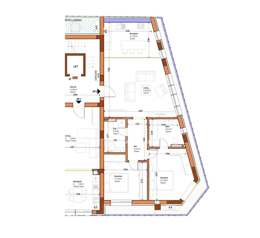 3 camere Tineretului | Parcare | Centrala | Boxa | Metrou | Comision 0