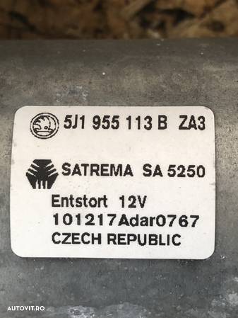 Ansamblu stergator cu motor Skoda Fabia combi - 2