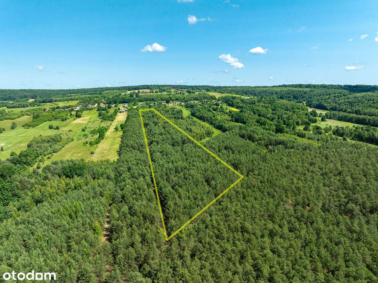 1,79 ha BUDOWLANKI w Górach Świętokrzyskich - Pełny obrazek: 2/16