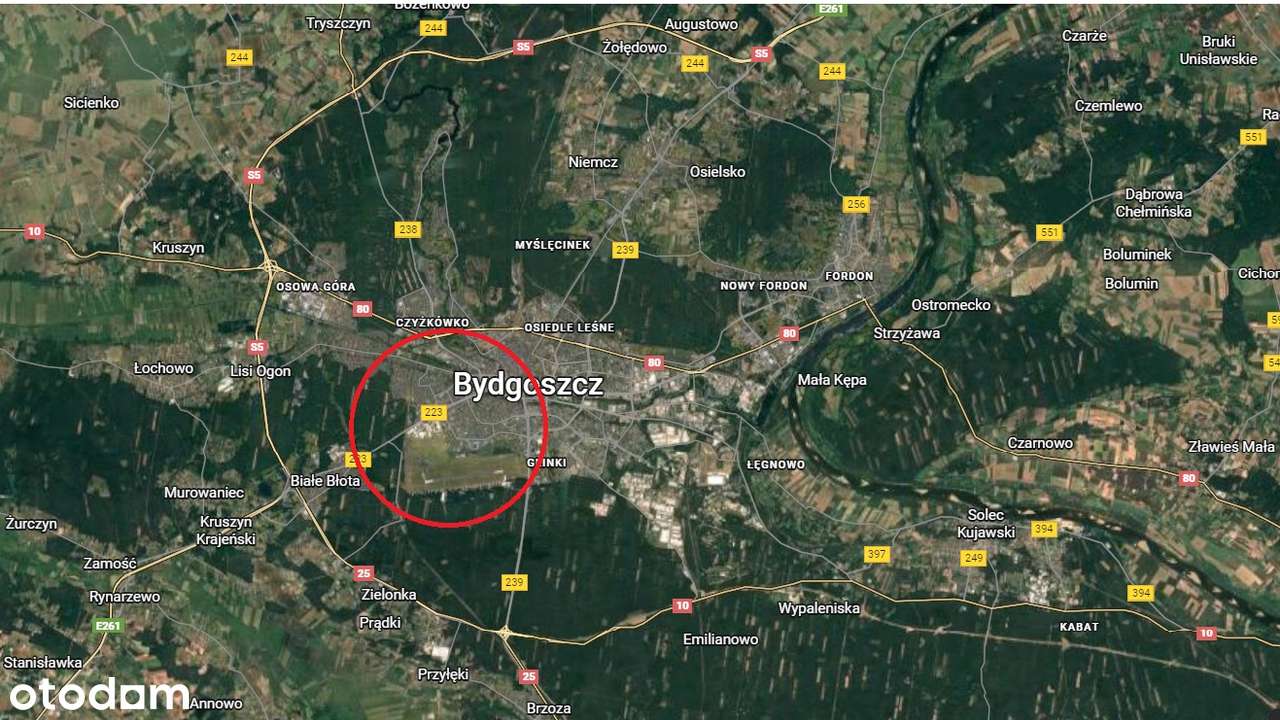 Działka inwestycyjna bezpośrednio przy lotnisku w Bydgoszczy-0