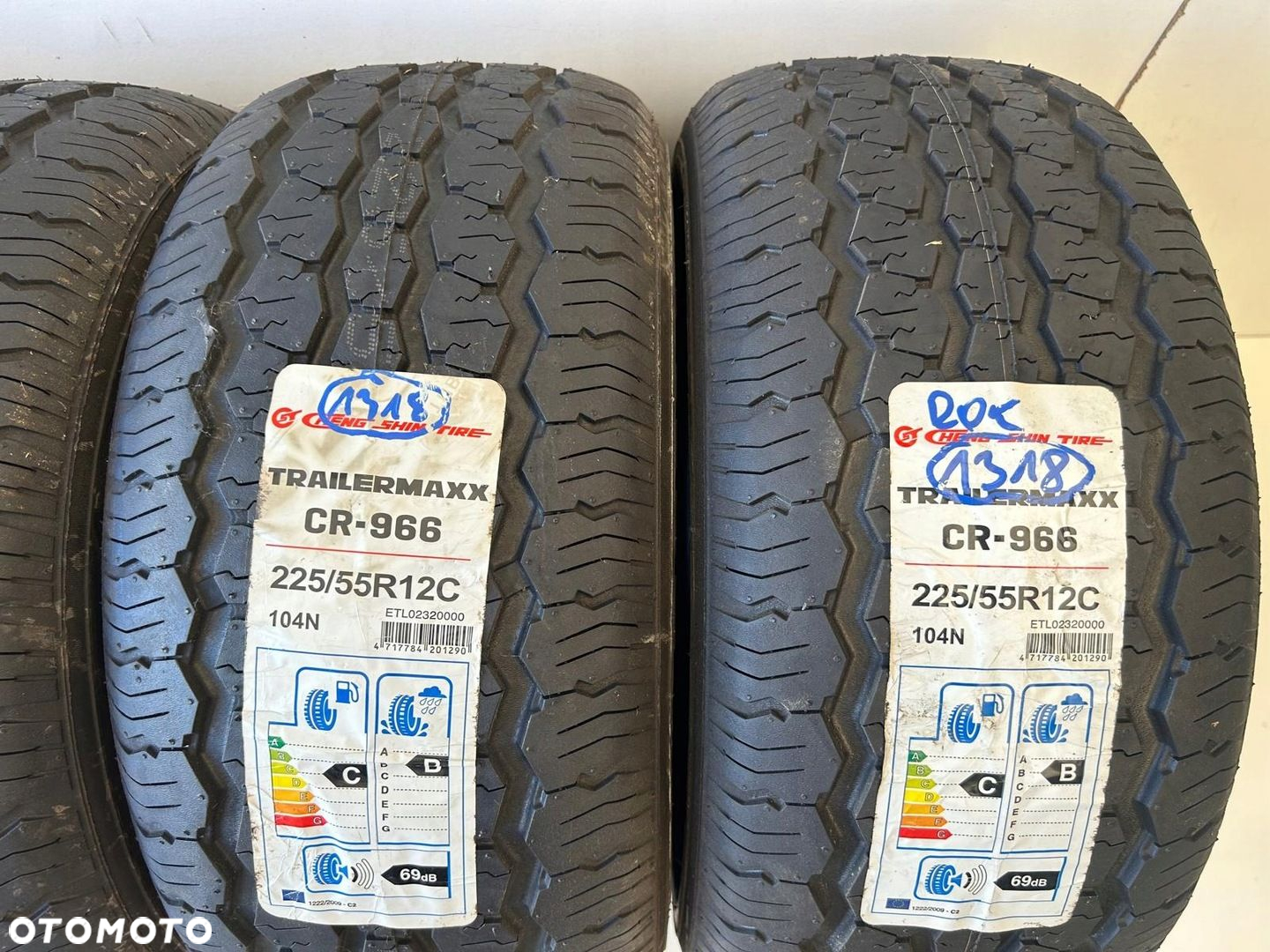 4X MAXXIS TRAILERMAXX CR-966 OPONY 225/55 R12C 104N - 4