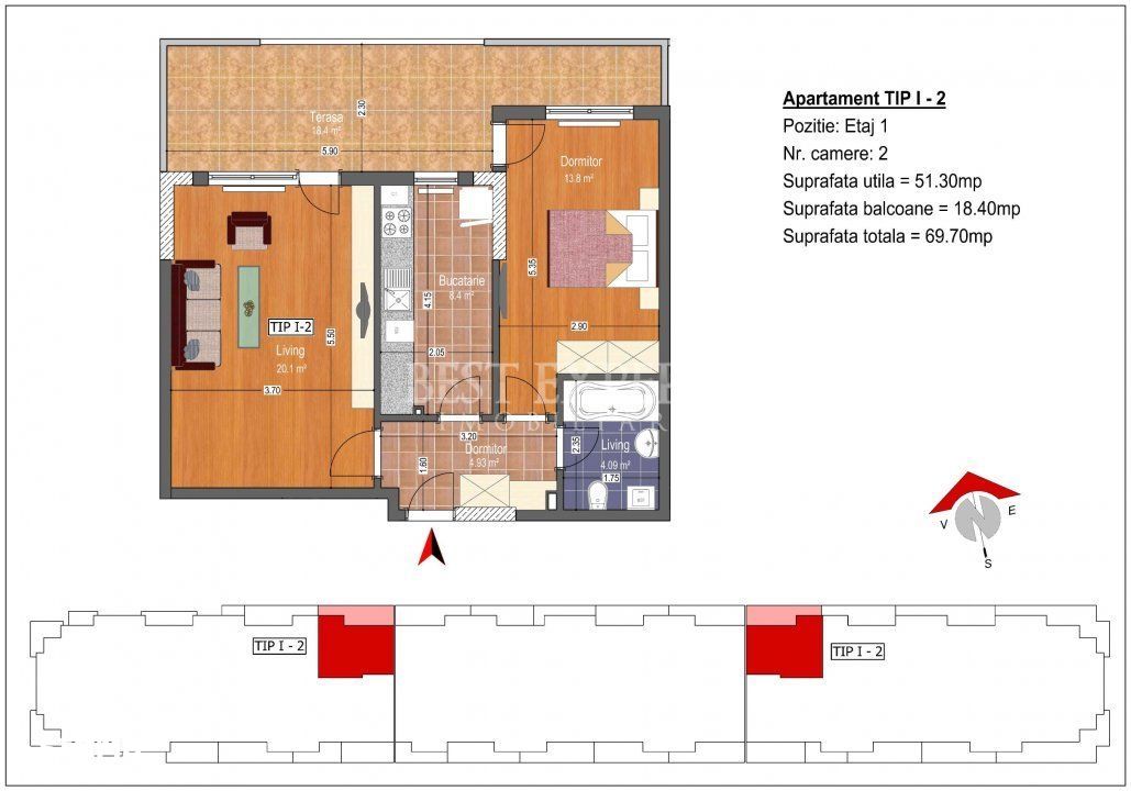 Theodor Pallady Apartament 2 camere Avans Minim 15% - Metrou Nicolae T