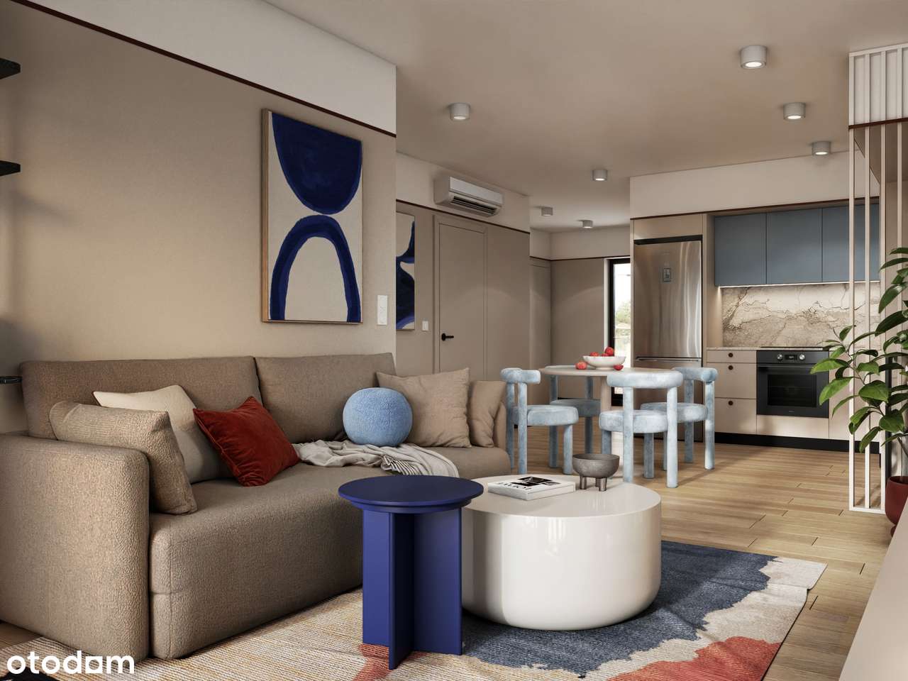 Nowoczesne mieszkanie 3-pokojowe 59,41m² Zgorzelec - PIĘTRO I i II - Pełny obrazek: 5/7
