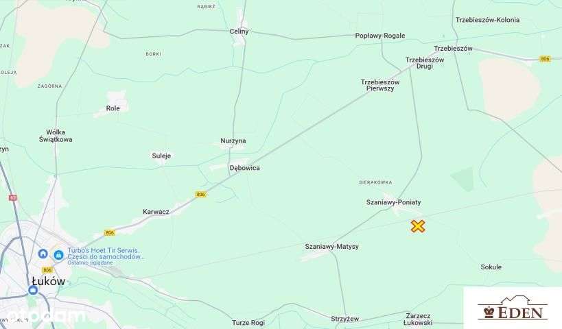 Działka budowlano-rolna 1,18 ha pod Łukowem - Pełny obrazek: 3/3