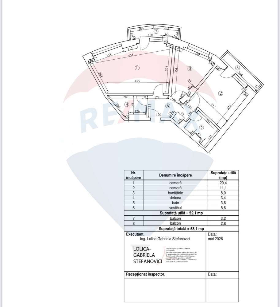 Apartament cu 2 camere Bd. Brancoveanu intesectie cu Nitu Vasile