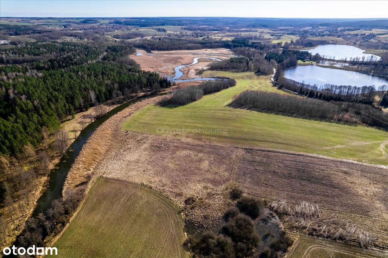 Działka z bezpośrednim dostępem do rzeki Łyny - Pełny obrazek: 5/11