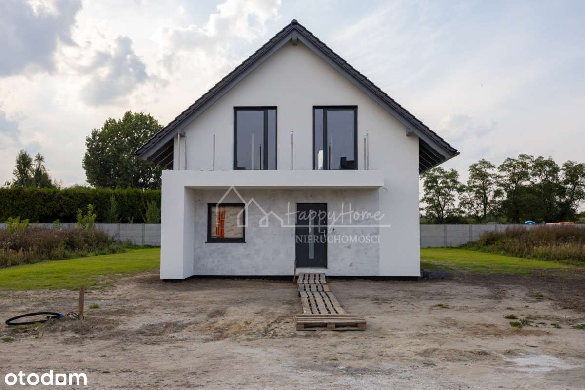 Nowoczesny dom wolnostojący w Kępie—Cicha okolica-6