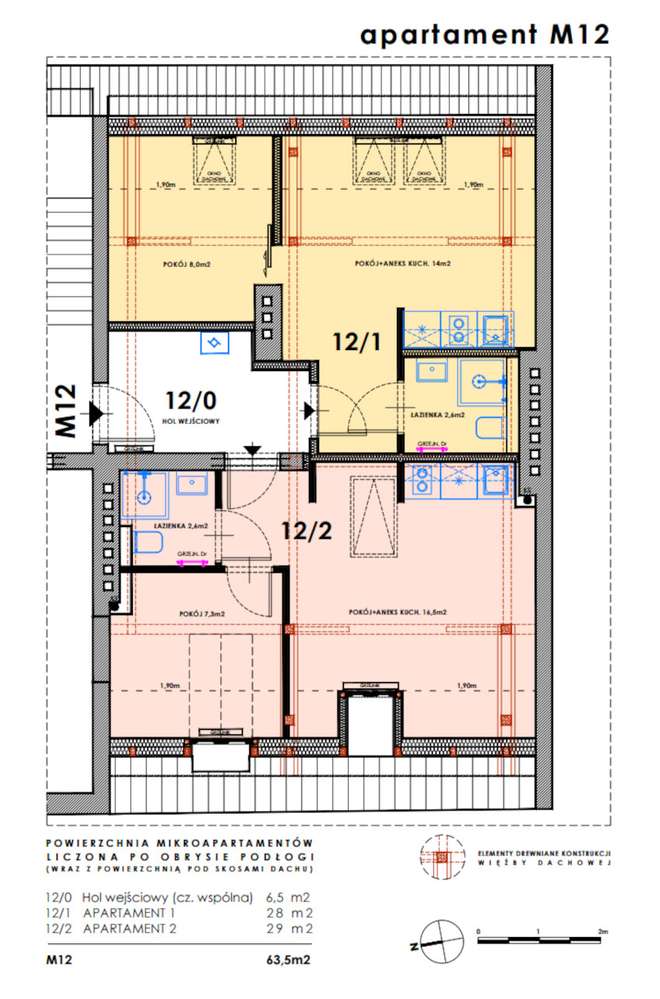 JEŻYCE -GOTOWY PAKIET INWESTYCYJNY –ul. Żurawia -52,27m2.-1