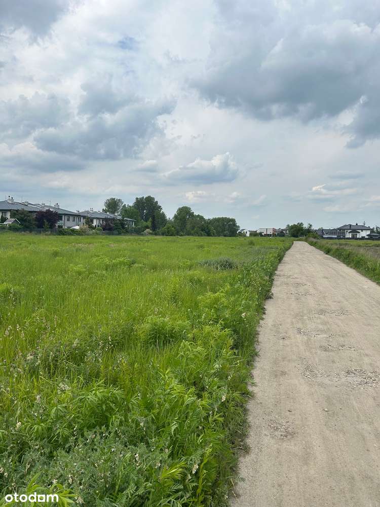 DAWIDY BANKOWE działka bud. 1100m2 jest MPZP i media w drodze-2