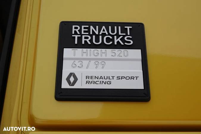 Renault T 520  HIGH / VERSIUNE LIMITATA - SPORT RACING / NR.63/99 / RETARDER / PIELE / FULL OPTION / 2019 - 24