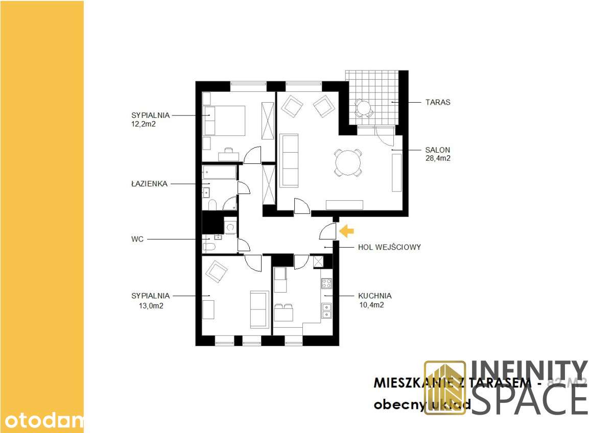 Jasne Mieszkanie / Duży Balkon / Duży Garaż-9