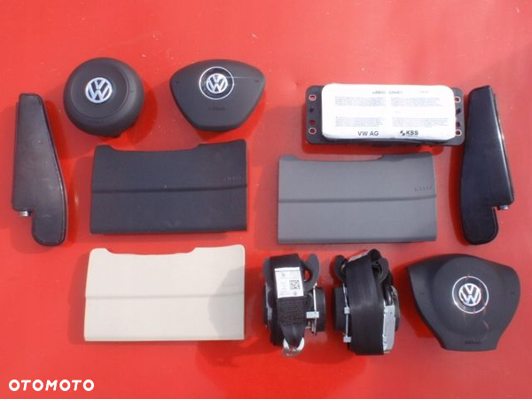 VW PASSAT B6 B7 CC DESKA KONSOLA AIRBAG PASY PAS - 4