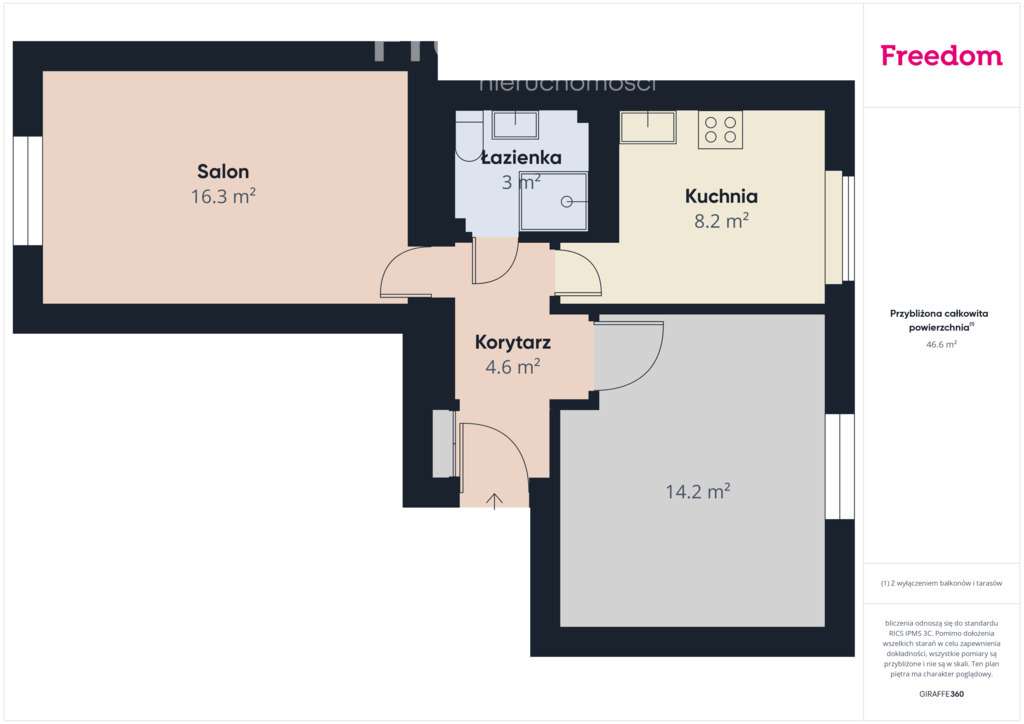 słoneczne mieszkanie , Centrum Wrocławia! - Pełny obrazek: 4/20