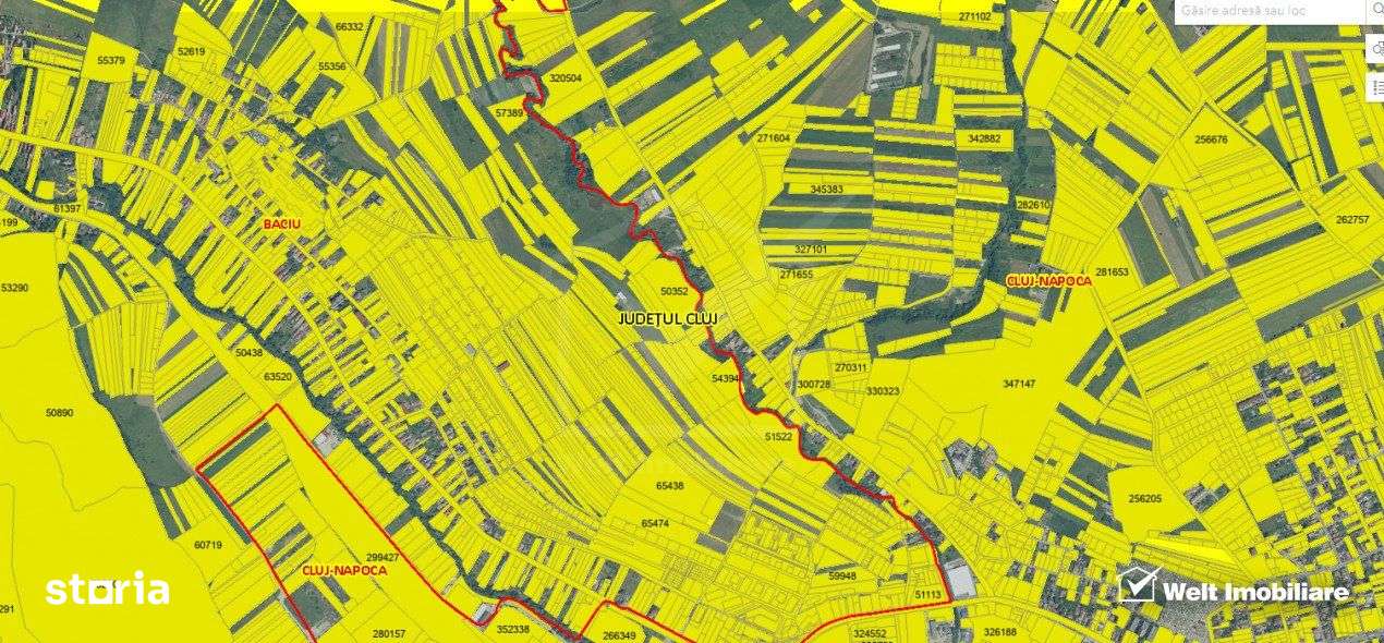 Vanzare Teren, 17000mp, zona Petrom-Lidl, Baciu, opurtunitate investit - Imagine principală: 2/2