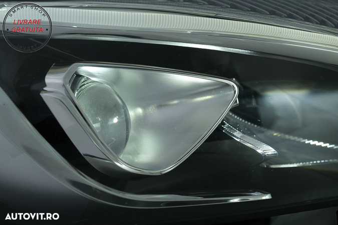 Faruri Full LED Mercedes A-Class W176 (2012-2018) doar pentru Halogen- livrare gratuita - 4