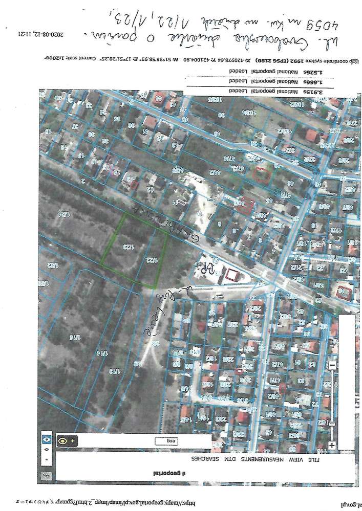 Grabowska - działka 4.059 m kw,-0