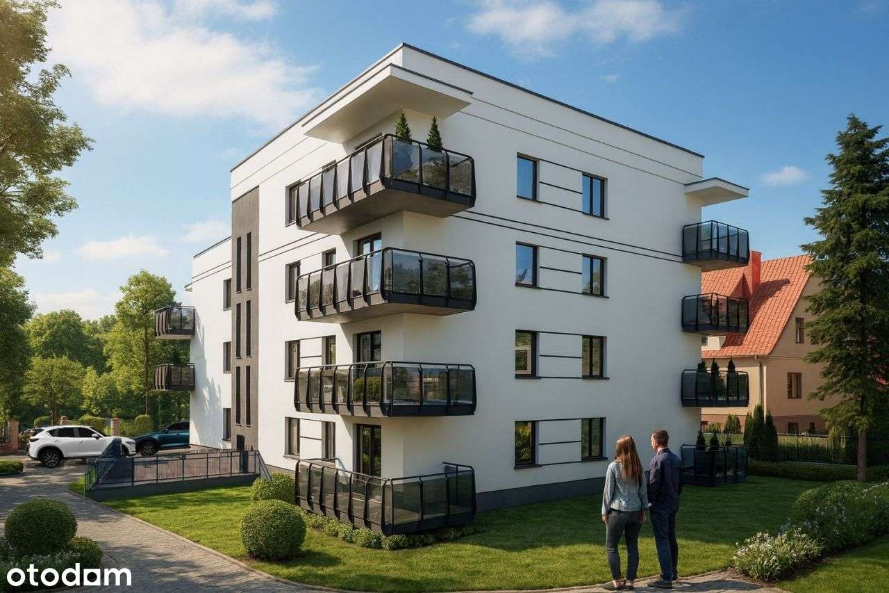 Mieszkanie z balkonem i dużym tarasem Giżycko-2