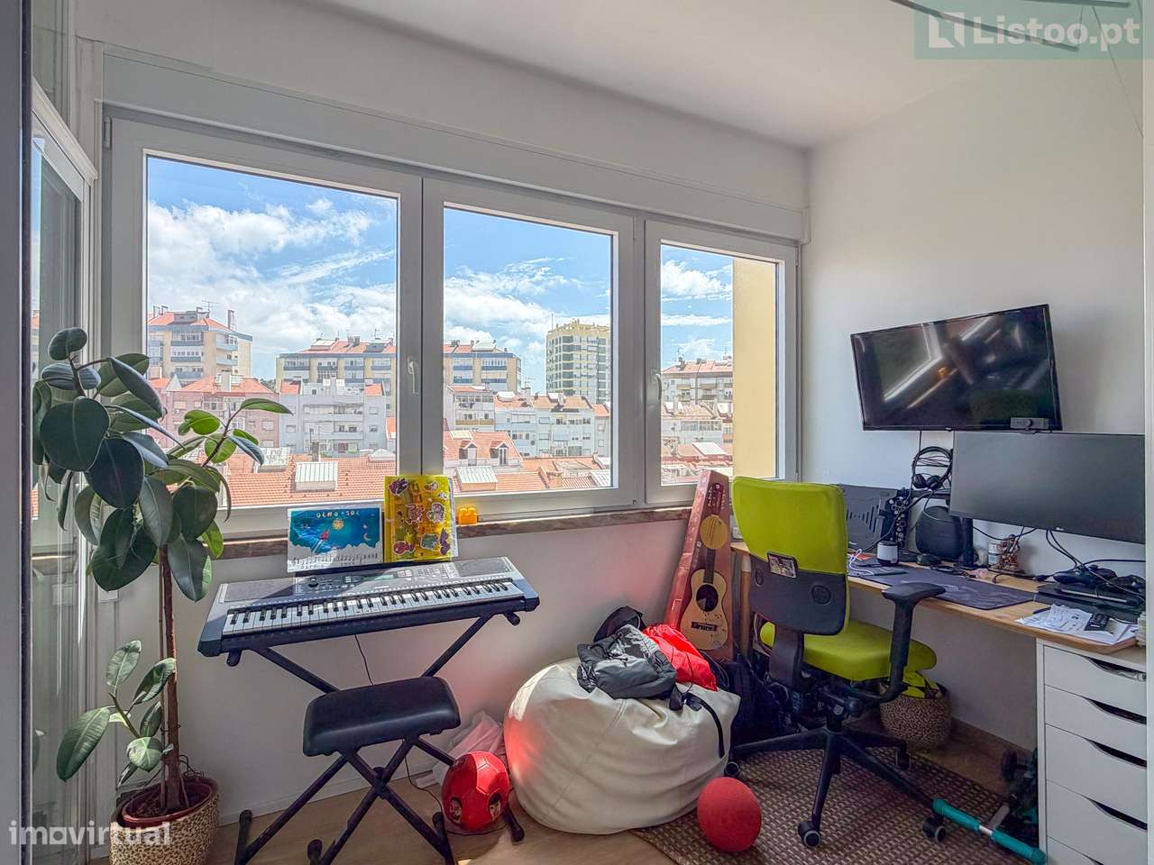 Luminoso Apartamento T2 em Benfica-6
