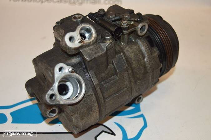 COMPRESSOR AR CONDICIONADO DENSO 4472208027 BMW X3 E83 3.0d 204CV M57D30 SERIE 3 E46 SERIE 5 E39 - 3